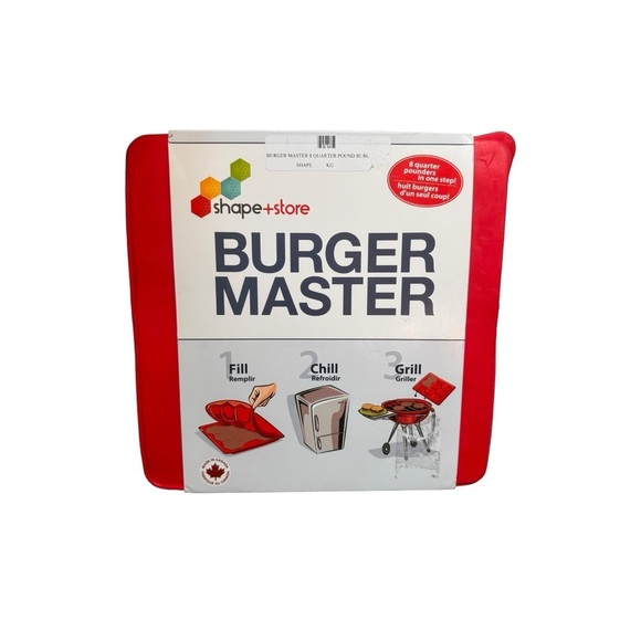 Shape + Store Burger Master Burger Press and Freezer Container - Picture 1 of 4